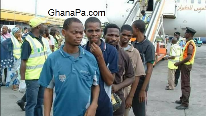 127 Ghanaian detainees in Libya arrive in Ghana