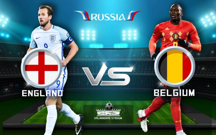 England vs Belgium [0:1] - 2018 FIFA World Cup Russia™