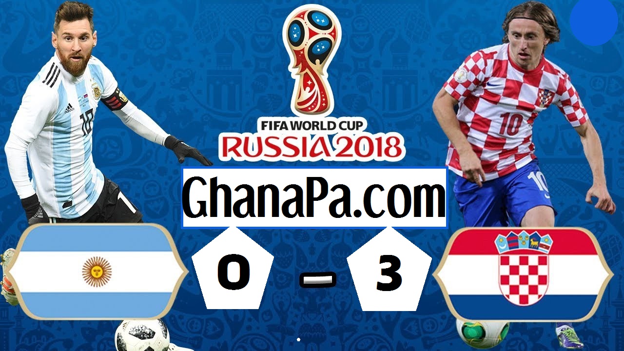 Argentina vs Croatia [0-3] All Goals & Highlights - FIFA World Cup 2018 Match Result