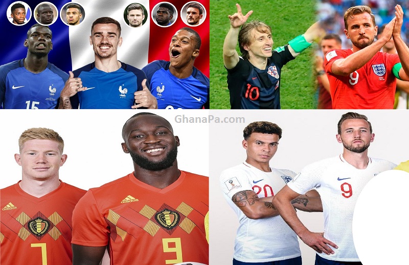 FIFA World Cup 2018 Semi-finals: Fixtures of France vs Belgium and Croatia vs England Matches