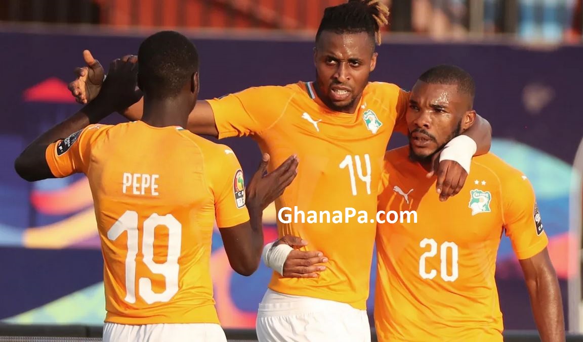 Côte d'Ivoire vs South Africa [1:0] - Kodjia sends Ivorians (Ivory Coast) coasting over Bafana Bafana of South Africa [Video]