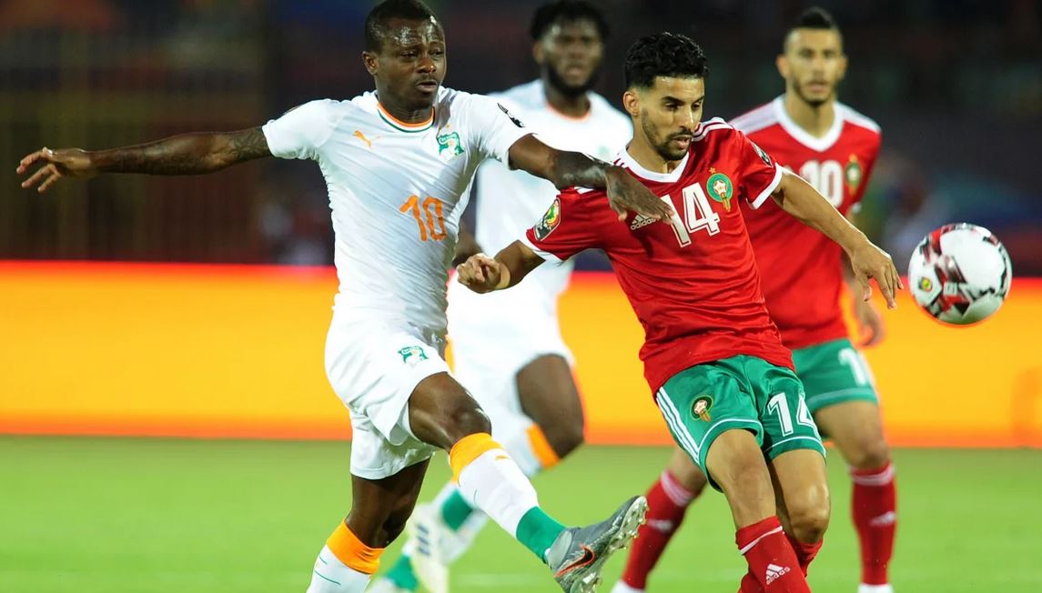 Morocco vs Cotȇ D'Ivore [1:0] Full Highlights And Goals At Egypt AFCON 2019, Morocco down Cote d'Ivoire into last 16.