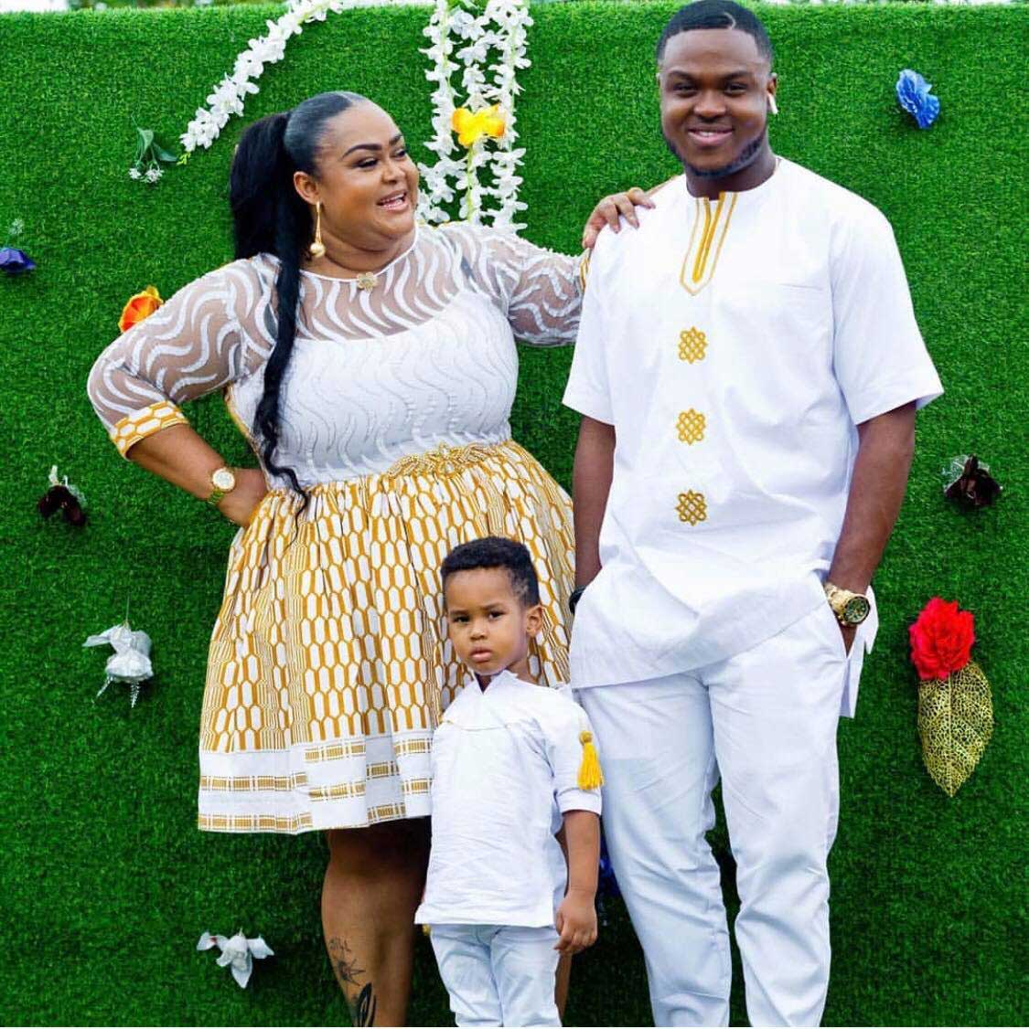 The father of Vivian Jill’s baby daddy, Alfie Nana Okobeng Amponsah discovered
