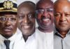 Nana Kwame Bediako , Alan Kyerematen, Dr Mahamudu Bawumia And John Dramani Mahama