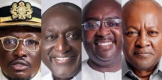 Nana Kwame Bediako , Alan Kyerematen, Dr Mahamudu Bawumia And John Dramani Mahama