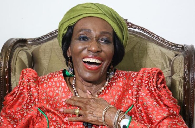 Former First Lady of Ghana, Nana Konadu Agyeman-Rawlings