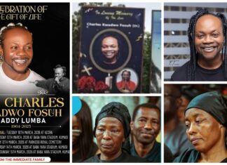 Daddy Lumba Final Funeral Rites Held at Baba Yara Sports Stadium in Kumasi Daddy Lumba Final Funeral Rites, Charles Kwadwo Fosu funeral